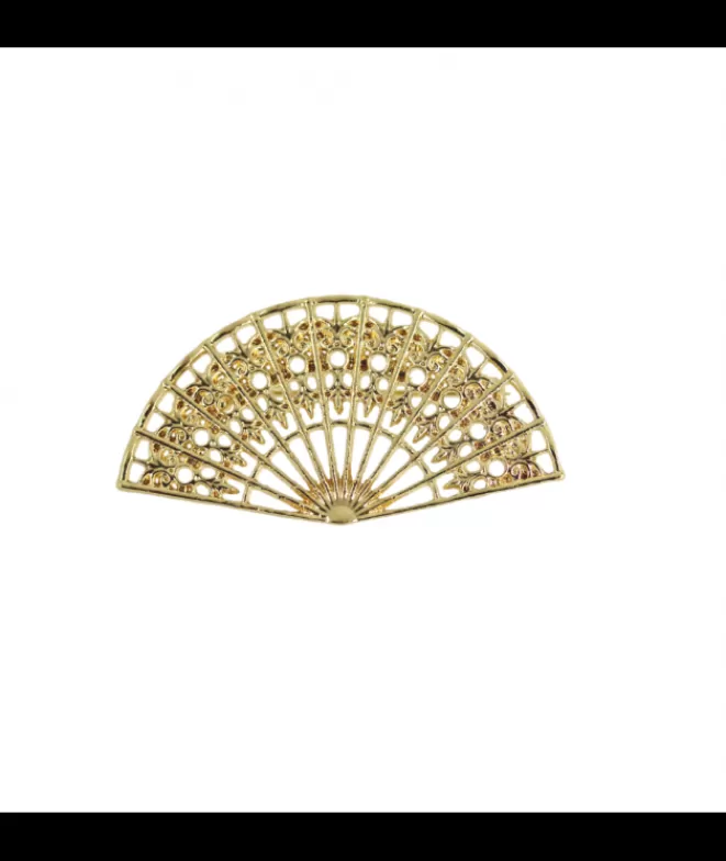 Broches De Flamenca^Doña Sol Broche Abanico Celosía