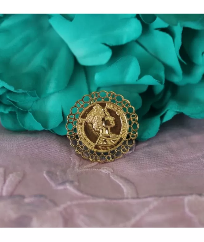 Broches De Flamenca^Doña Sol Broche Moneda