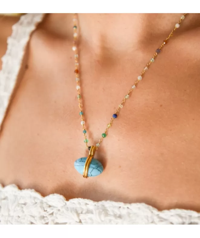 Bisutería^Doña Sol Charm Luck Turquesa