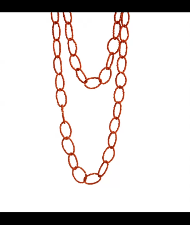 Bisutería^Doña Sol Collar Lemon Naranja