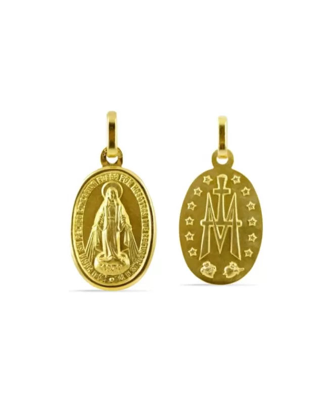 Medallas De Oro 18k^Doña Sol Medalla de la Milagrosa Oro 18 Kilates