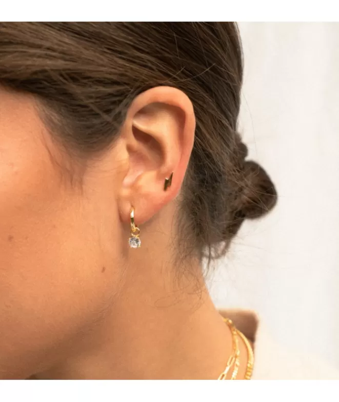 Pendientes Acabados En Oro^Doña Sol Pendientes Aro Lisse 11mm