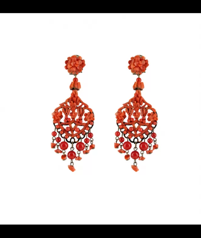 Pendientes De Flamenca^Doña Sol Pendientes Coral Caye