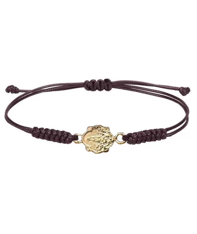 Pulseras Acabadas En Oro^Doña Sol Pulsera del Rocío Macramé