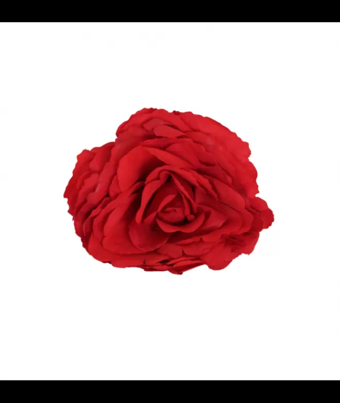 Flores De Flamenca^Doña Sol Rosa Roja